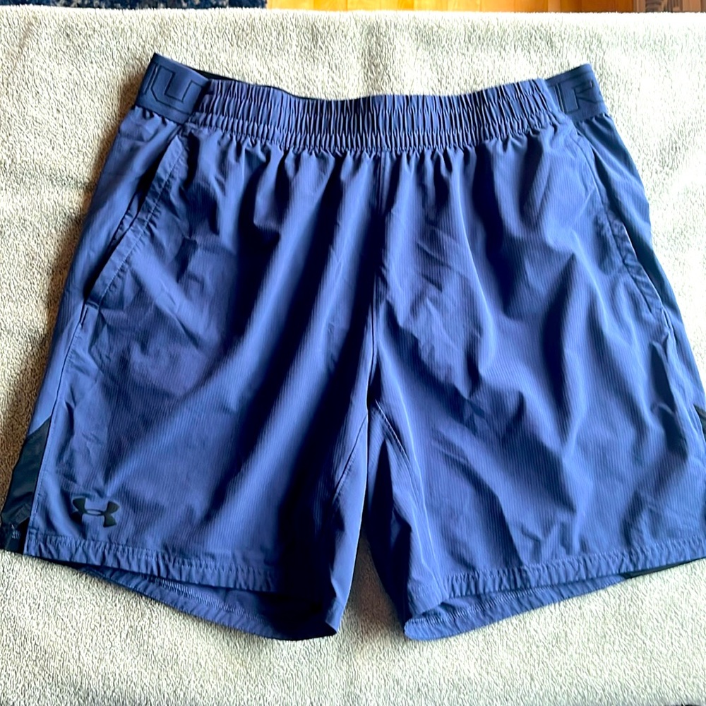 Under Armour Men’s blue athletic shorts